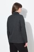 Sweatshirt, mønster, stående krave, lange ærmer, økologisk bomuld