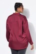 Chemisier oversize en satin