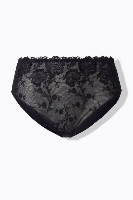 Slip maxi TruYou, encaje de flores, cintas decorativas
