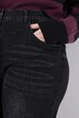 Jean Mary, jambe large et droite, strass