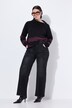 Jean Mary, jambe large et droite, strass