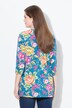 Flower Print Square Neck Tee