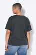T-shirt oversize. Imprimé message