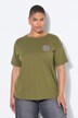 Oversized Sequined Eye Embroidery Tee