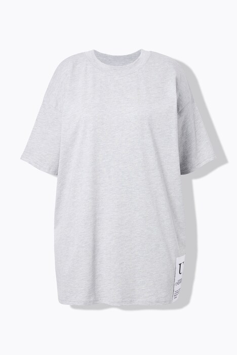 T-shirt, oversized, zoompatch, korte mouw