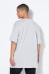 Camiseta, oversize, parche en el bajo, media manga