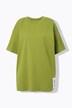 T-shirt dal taglio oversize con applicazione sull'orlo e mezze maniche