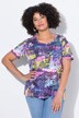 T-shirt, glittersteentjes, graffiti-motief