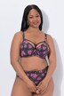 Soutien-gorge TruYou à armatures et bonnets souples, roses et rubans fantaisie - bonnet B-F