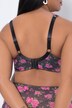 Soutien-gorge TruYou à armatures et bonnets souples, roses et rubans fantaisie - bonnet B-F