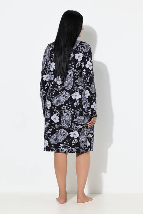 Chemise de nuit TruYou, roses et dentelle