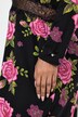 Chemise de nuit TruYou, roses et dentelle
