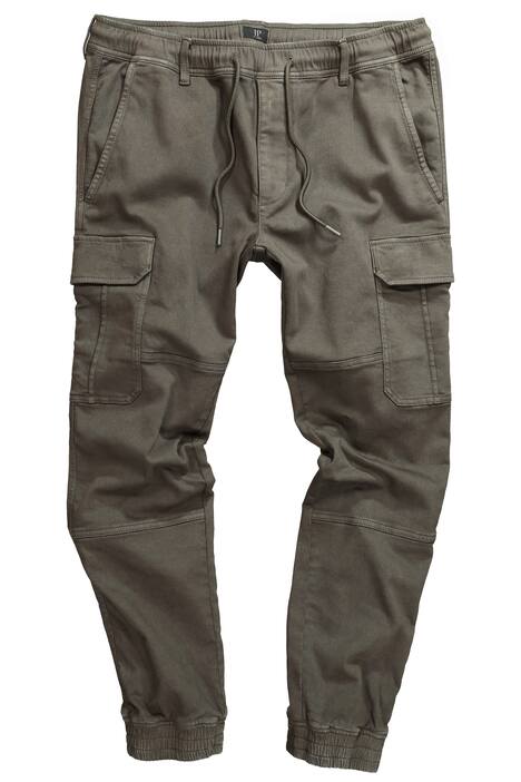 Cargo kalhoty JP1880, FLEXNAMIC®, mnoho kapes, rovný střih, do 8XL