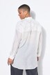 Bluse, oversized, frynser og paljetter på skuldrene