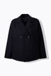 Veste caban à col revers et double patte de boutonnage, ligne A