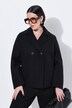Veste caban à col revers et double patte de boutonnage, ligne A