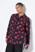 Chemisier, coupe Boxy Shape. Imprimé roses XL