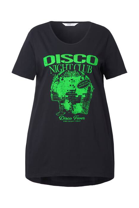 Tričko, A střih, neonový motiv disko koule