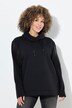 Sweat-shirt à col montant et manches longues, franges en chaînes