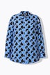 Camicia con stampa grafica, colletto da camicia e maniche lunghe