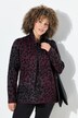 Pullover, leopardmønster, sjalskrave, lange ærmer