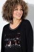Shirt, tekst met pailletten, Classic, ronde hals, lange mouwen