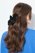 Barrette avec nœud, pince, bijou pour cheveux