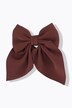 Barrette avec nœud, pince, bijou pour cheveux