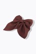 Barrette avec nœud, pince, bijou pour cheveux