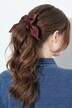 Barrette avec nœud, pince, bijou pour cheveux