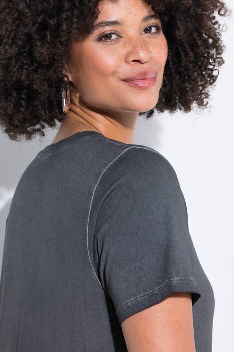 T-shirt, behagelig pasform, dødningehoved af glitrende similisten