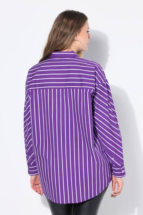 Camisa, oversize, rayas