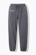 Joggingbroek, wijde pijpen, elastische band