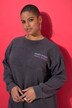 Collegepaita, oversized, statement-painatus, vintagetyyli
