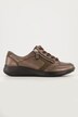 Jomos leren sneaker, verwisselbaar voetbed, rits wijdte K