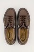 Jomos leren sneaker, verwisselbaar voetbed, rits wijdte K