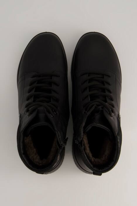Jomos Lederboots, Lammfellfutter, Wechselfußbett, Weite K