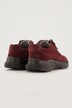 Chaussures en cuir Jomos à lacets, semelle intérieure amovible, fermeture zippée – largeur K