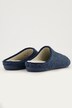 Pantofole in teddy con soletta sostituibile, larghezza H e materiale riciclato