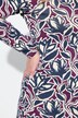 Robe en coton bio, encolure bateau et manches longues