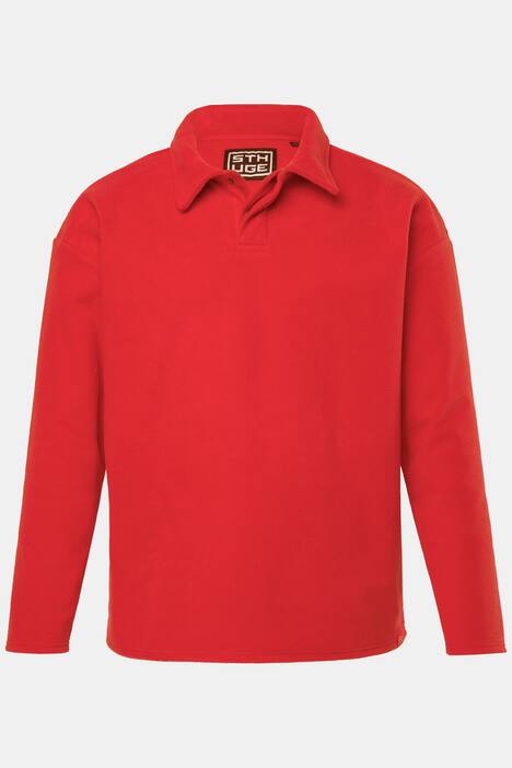 STHUGE Fleece-Pullover, Polokragen, bis 8 XL