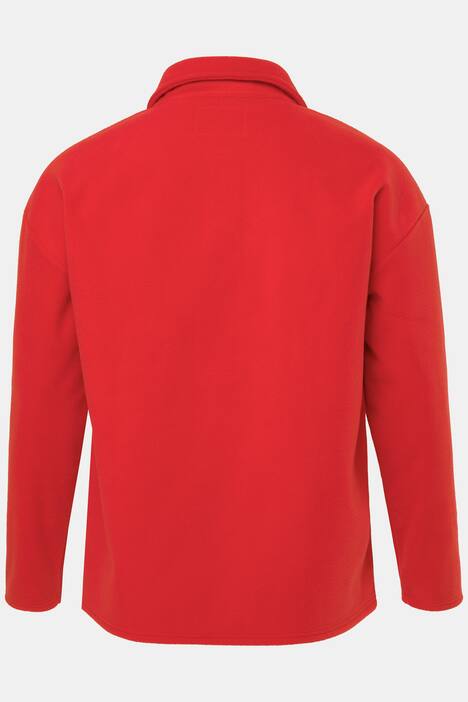 STHUGE Fleece-Pullover, Polokragen, bis 8 XL