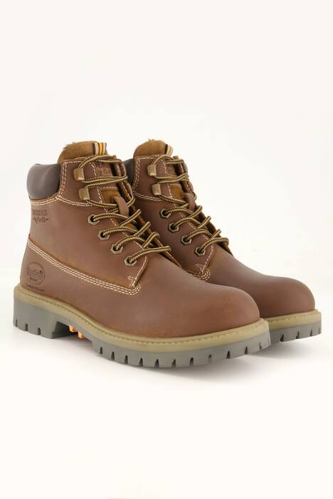 Dockers Lederboots, Webfell, Weite G