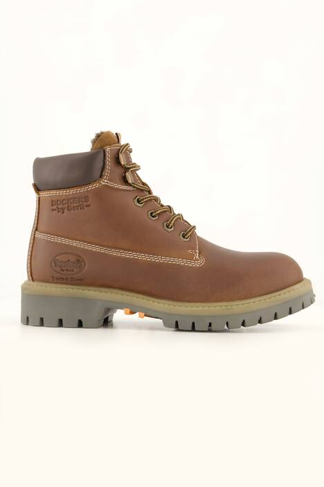 Dockers Lederboots, Webfell, Weite G