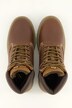 Bottines en cuir Dockers avec fourrure tissée, largeur G