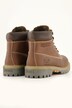Bottines en cuir Dockers avec fourrure tissée, largeur G