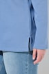 Sweatshirt, pyntesyninger, stående krave, lange ærmer, økologisk bomuld