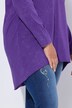 Camiseta larga, forma en A, jersey cold dyed prelavado