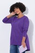 Camiseta larga, forma en A, jersey cold dyed prelavado