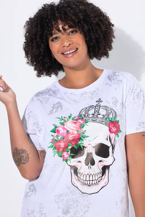 T-shirt, oversized, doodshoofd